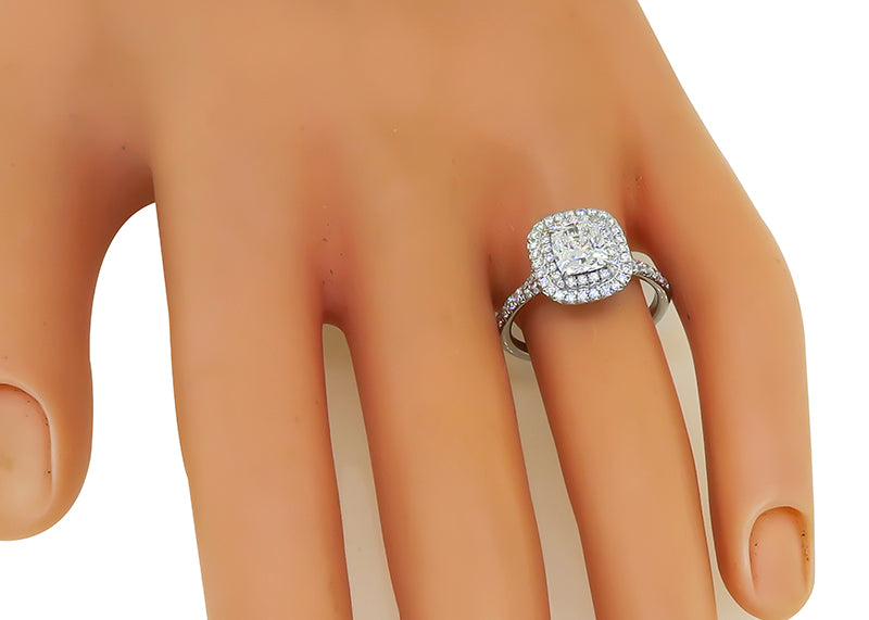 Estate Tiffany Diamond Engagement Ring Israel Rose