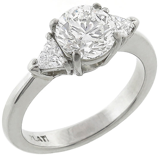 GIA 1.21ct Diamond Engagement Ring