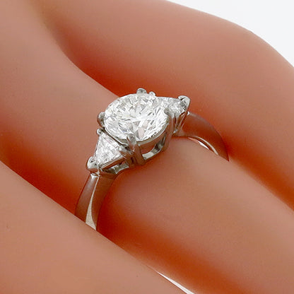 GIA 1.21ct Diamond Engagement Ring