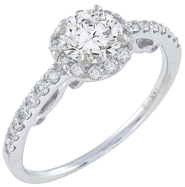 GIA Certified 0.69ct Diamond Engagement Ring
