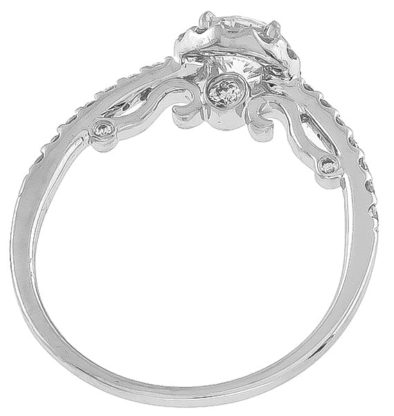 GIA Certified 0.69ct Diamond Engagement Ring