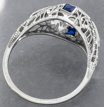 GIA Certified 0.96ct Diamond Engagement Ring