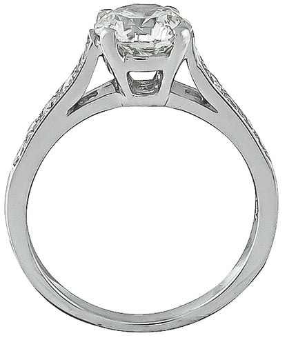 GIA Certified 1.00ct Diamond Engagement Ring