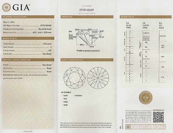 GIA Certified 1.06ct Diamond Halo Engagement Ring