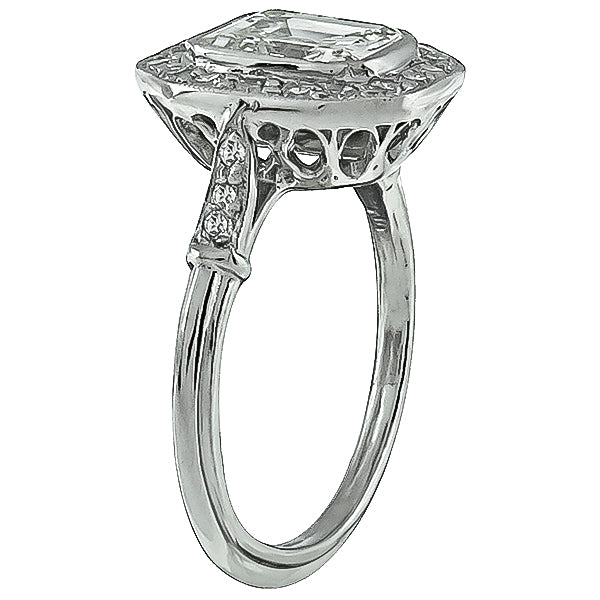 GIA Certified 1.17ct Diamond Engagement Ring