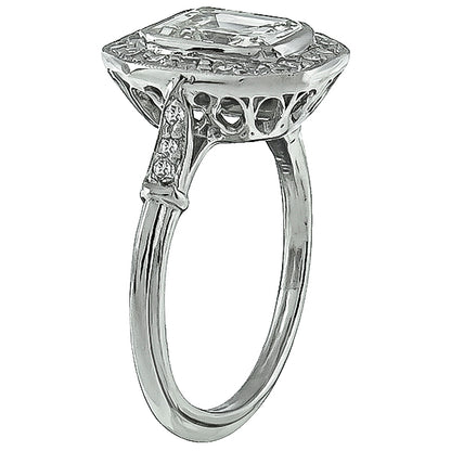 GIA Certified 1.17ct Diamond Engagement Ring