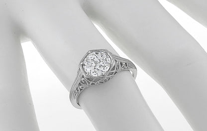 GIA Certified 1.43ct Diamond Engagement Ring