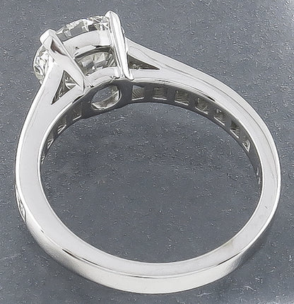 GIA Certified 1.44ct Diamond Engagement Ring