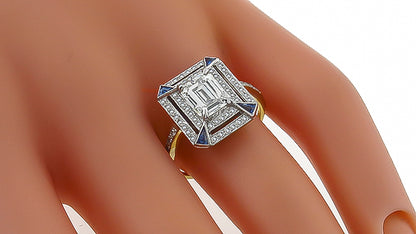 GIA Certified 1.54ct Diamond Ring