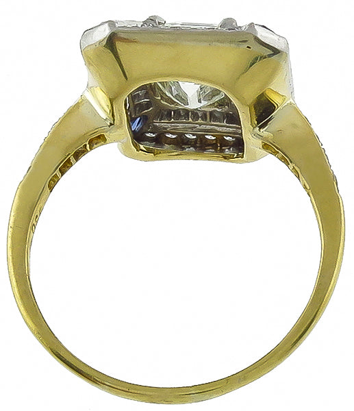 GIA Certified 1.54ct Diamond Ring