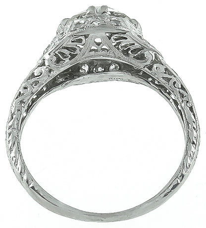 GIA Certified 1.62ct Diamond Engagement Ring