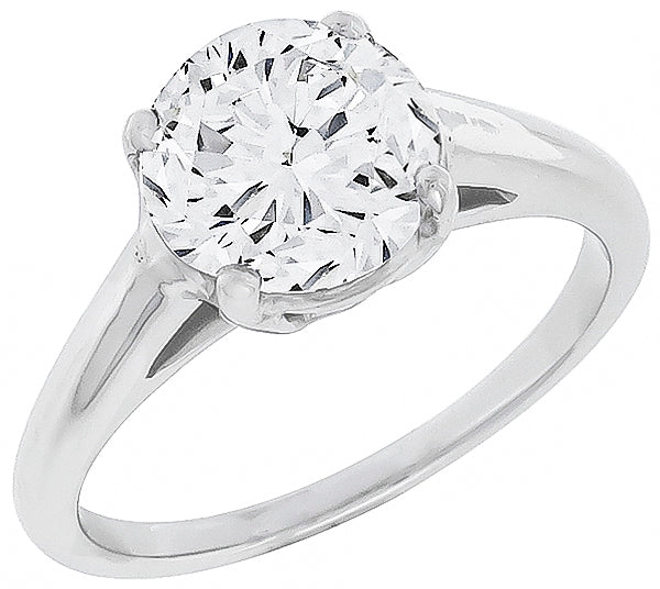 GIA Certified 2.00ct Diamond Engagement Ring