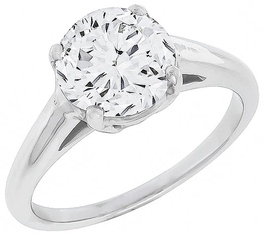 GIA Certified 2.00ct Diamond Engagement Ring