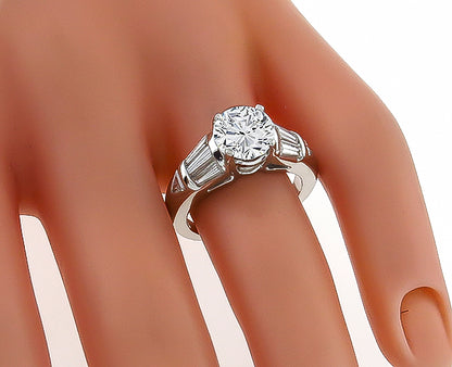 GIA Certified 2.02ct Diamond Engagement Ring