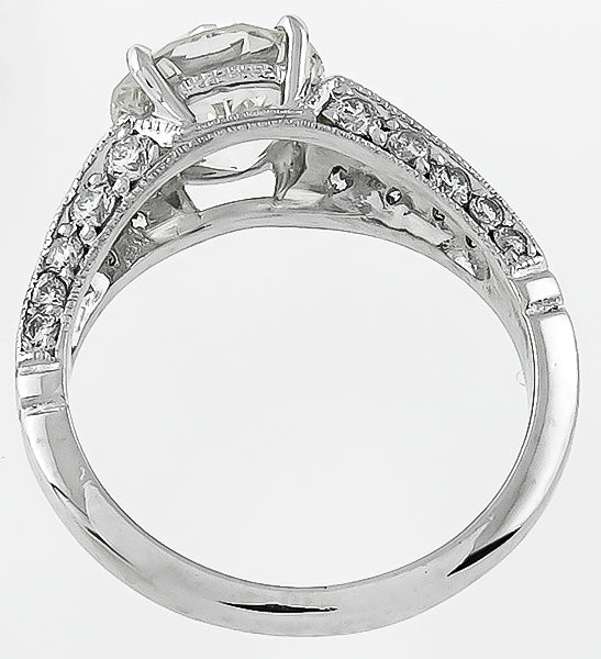 GIA Certified 2.02ct Diamond Engagement Ring