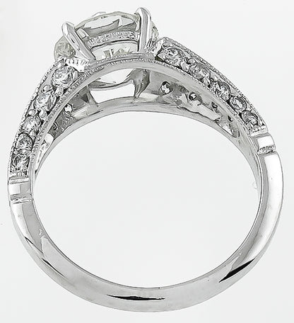 GIA Certified 2.02ct Diamond Engagement Ring