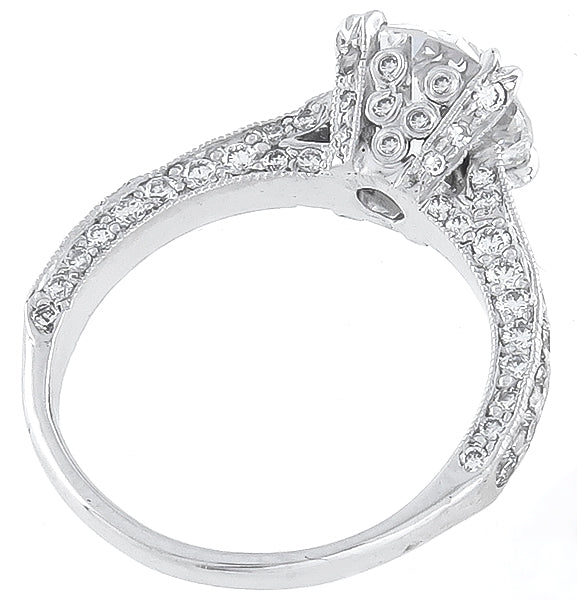 GIA Certified 2.05ct Diamond Engagement Ring
