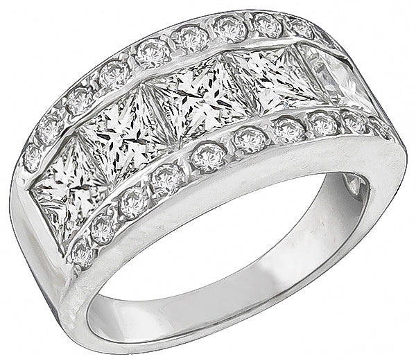 GIA Certified 3.31ct Diamond Ring