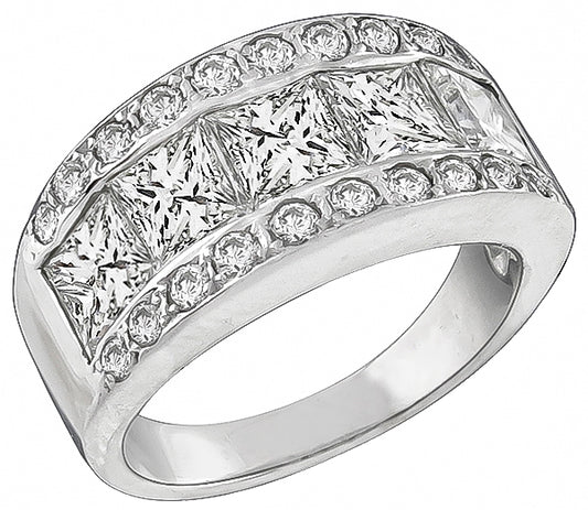 GIA Certified 3.31ct Diamond Ring