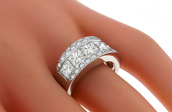 GIA Certified 3.31ct Diamond Ring