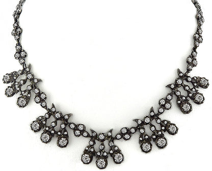 Georgian 18.75ct Diamond Necklace