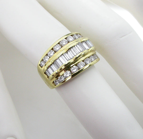 JB Star 1.35ct Diamond  Gold Ring