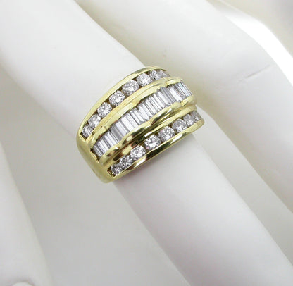 JB Star 1.35ct Diamond  Gold Ring