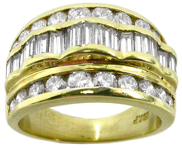 JB Star 1.35ct Diamond  Gold Ring