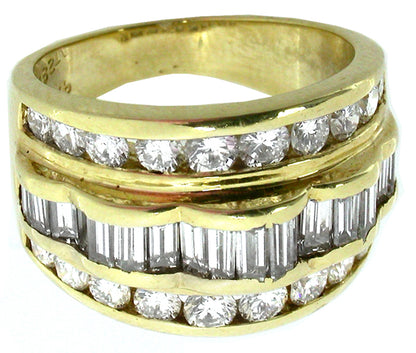 JB Star 1.35ct Diamond  Gold Ring