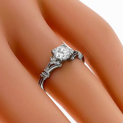 Jabel Diamond Engagement Ring Israel Rose