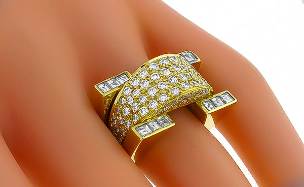 Krypell 3.50ct Diamond Gold Ring