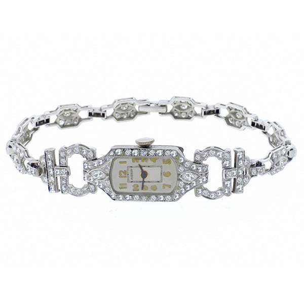 Mignon Art Deco 4.80ct Diamond   Watch