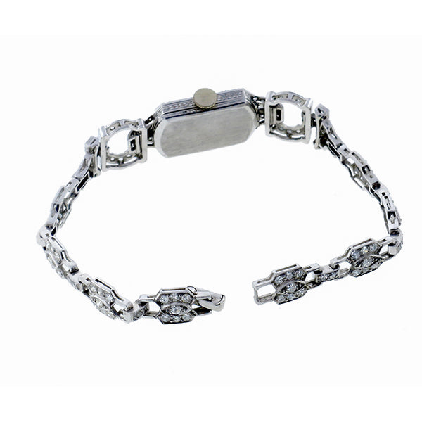 Mignon Art Deco 4.80ct Diamond   Watch