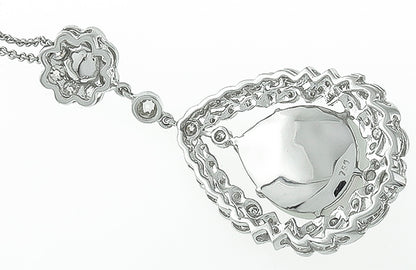 Opal 1.50ct Diamond Gold Pendant