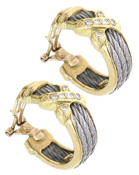 Philippe Charriol 0.40ct Diamond Earrings