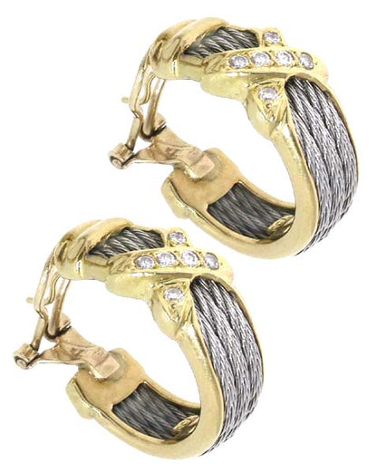 Philippe Charriol 0.40ct Diamond Earrings