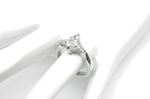 Ritani 1.15ct Marquise Cut Diamond Platinum Engagement Ring