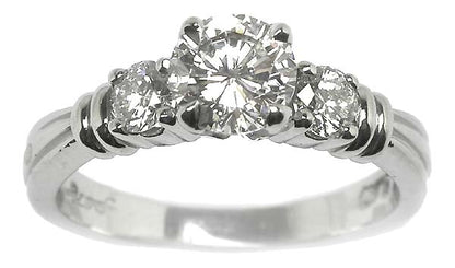 Scott Kay 0.88ct Diamond Platinum Engagement Ring