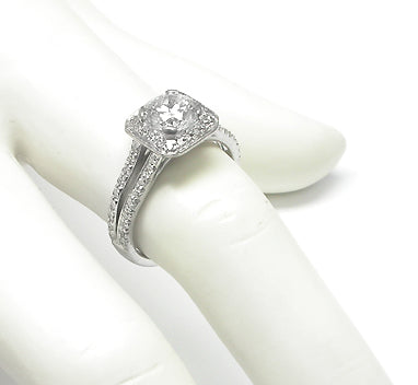 Scott Kay 1.02ct Diamond Platinum Engagement Ring
