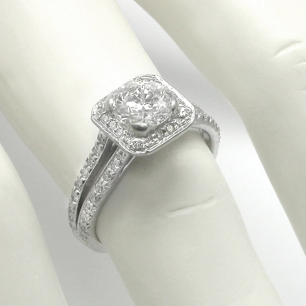 Scott Kay 1.02ct Diamond Platinum Engagement Ring