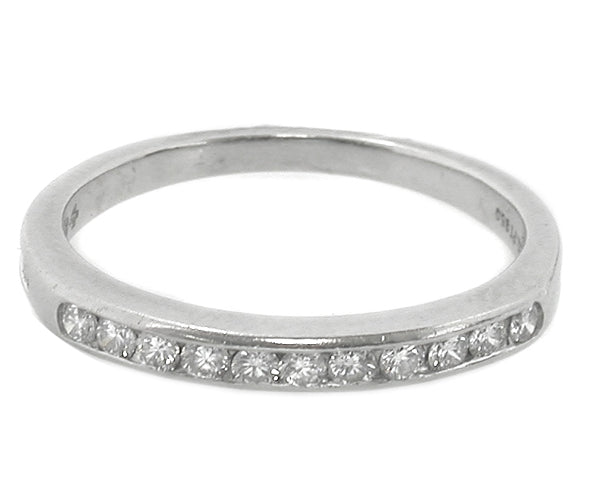 Tiffany & Co. 0.25ct Diamond Platinum  Wedding Band