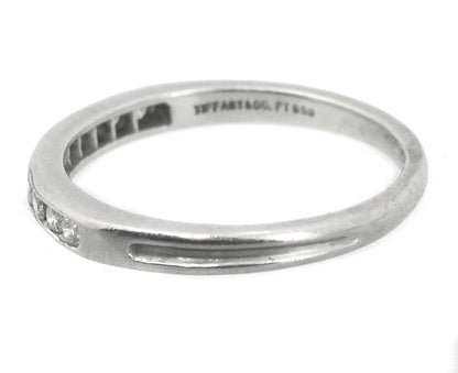 Tiffany & Co. 0.25ct Diamond Platinum  Wedding Band