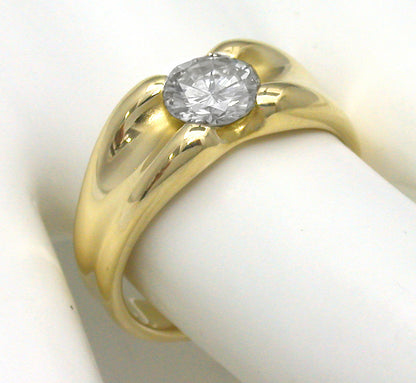 Tiffany & Co 1.15ct Diamond 18k Gold Ring