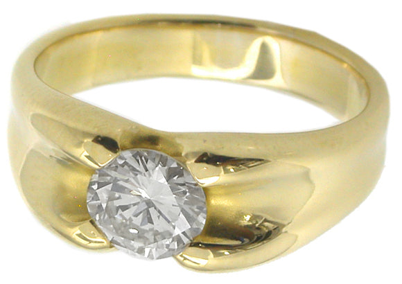 Tiffany & Co 1.15ct Diamond 18k Gold Ring