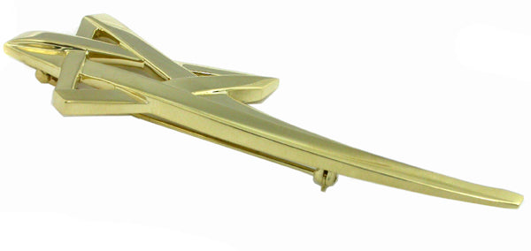 Tiffany & Co. 18k Yellow Gold Star Pin