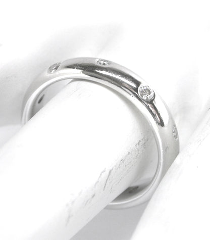 Tiffany & Co. 4mm Platinum Diamond Wedding Band