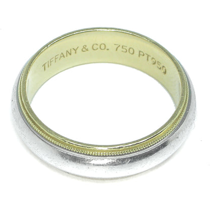 Tiffany & Co. 6mm 18k Yellow Gold Platinum Wedding Band