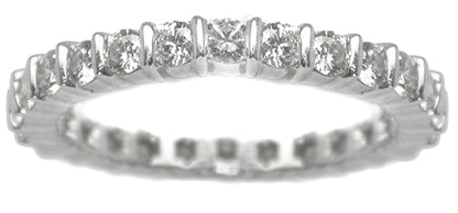 Tiffany Platinum Diamond Wedding Band