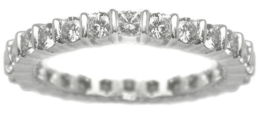 Tiffany Platinum Diamond Wedding Band