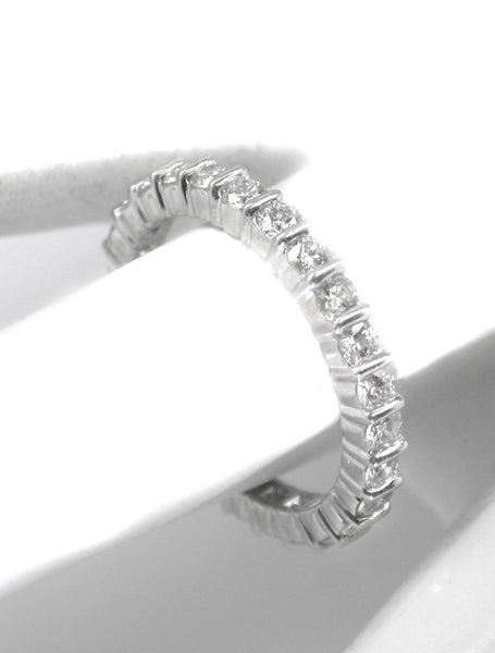 Tiffany Platinum Diamond Wedding Band